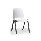 Verco 4U stacking chair in White finish