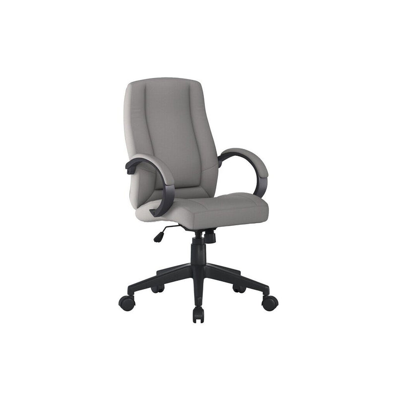 Nautilus Dorset chair in grey fabric front angle
