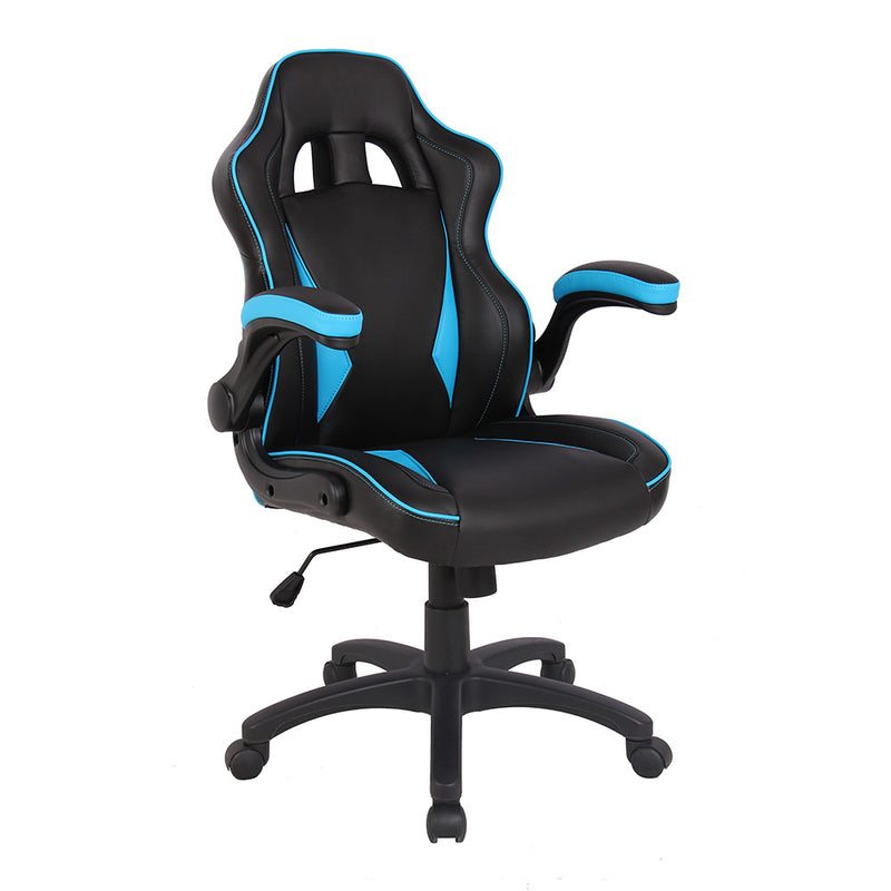 Nautilus Predator Gaming chair with blue piping