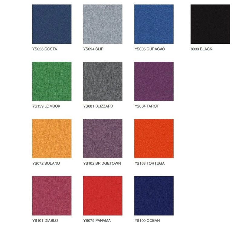 Dams Stock colour swatch card