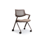 Emma conference chair in mocha sustainable finish