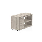 Grey Oak Fleur home desk compact