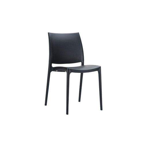 ZAP Maya side chair in black