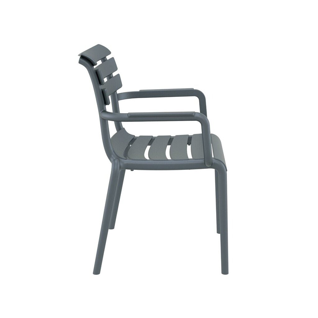 Paris armchair side - Dark Grey