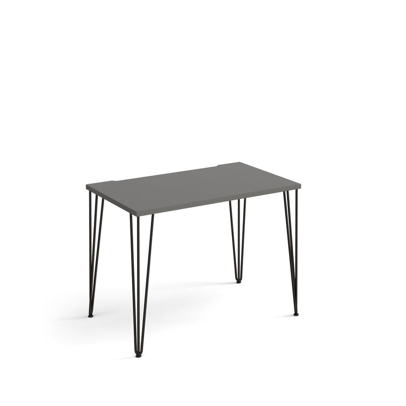 Tikal Grey hairpin desk