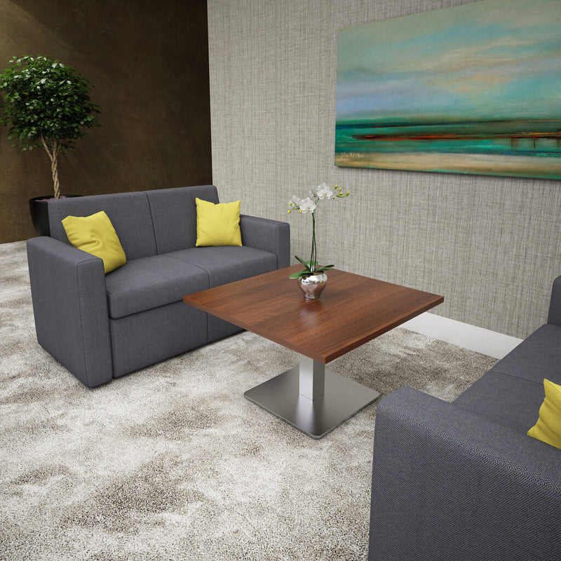 Dams Oslo two seater grey sofa