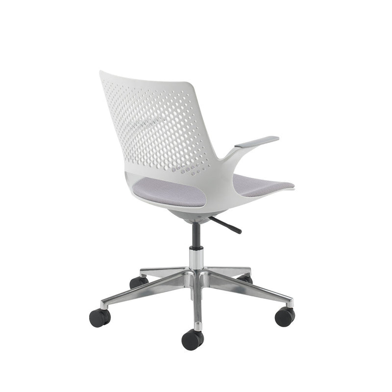 Solus grey frame chrome base