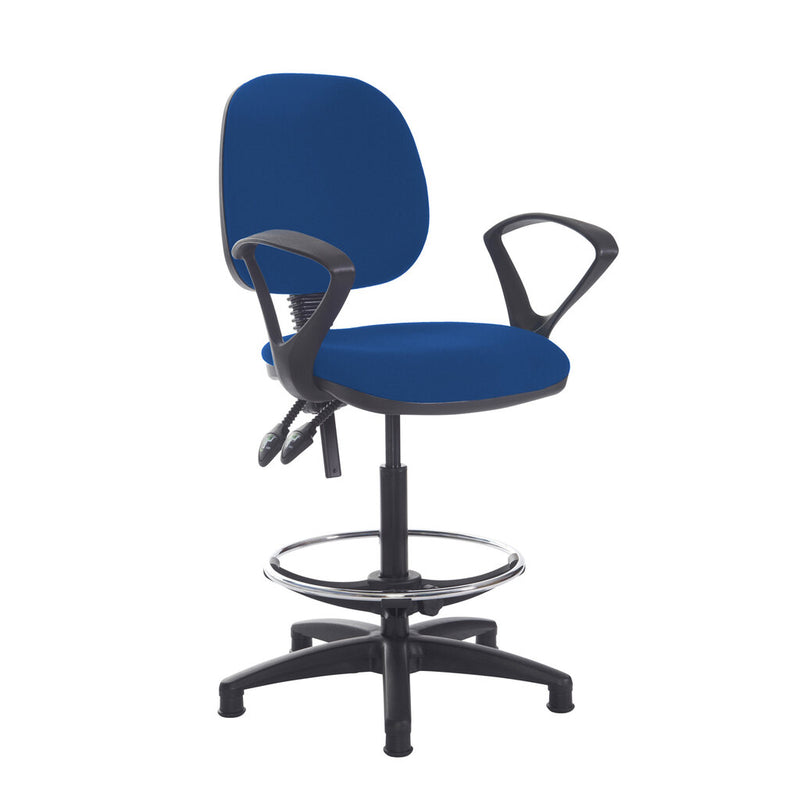 Dams Jota draughtsman chair with fixed arms