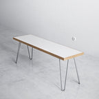 Hairpin bench seat