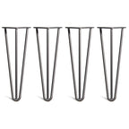 Hairpin desk legs black