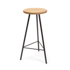 Nord stool black frame