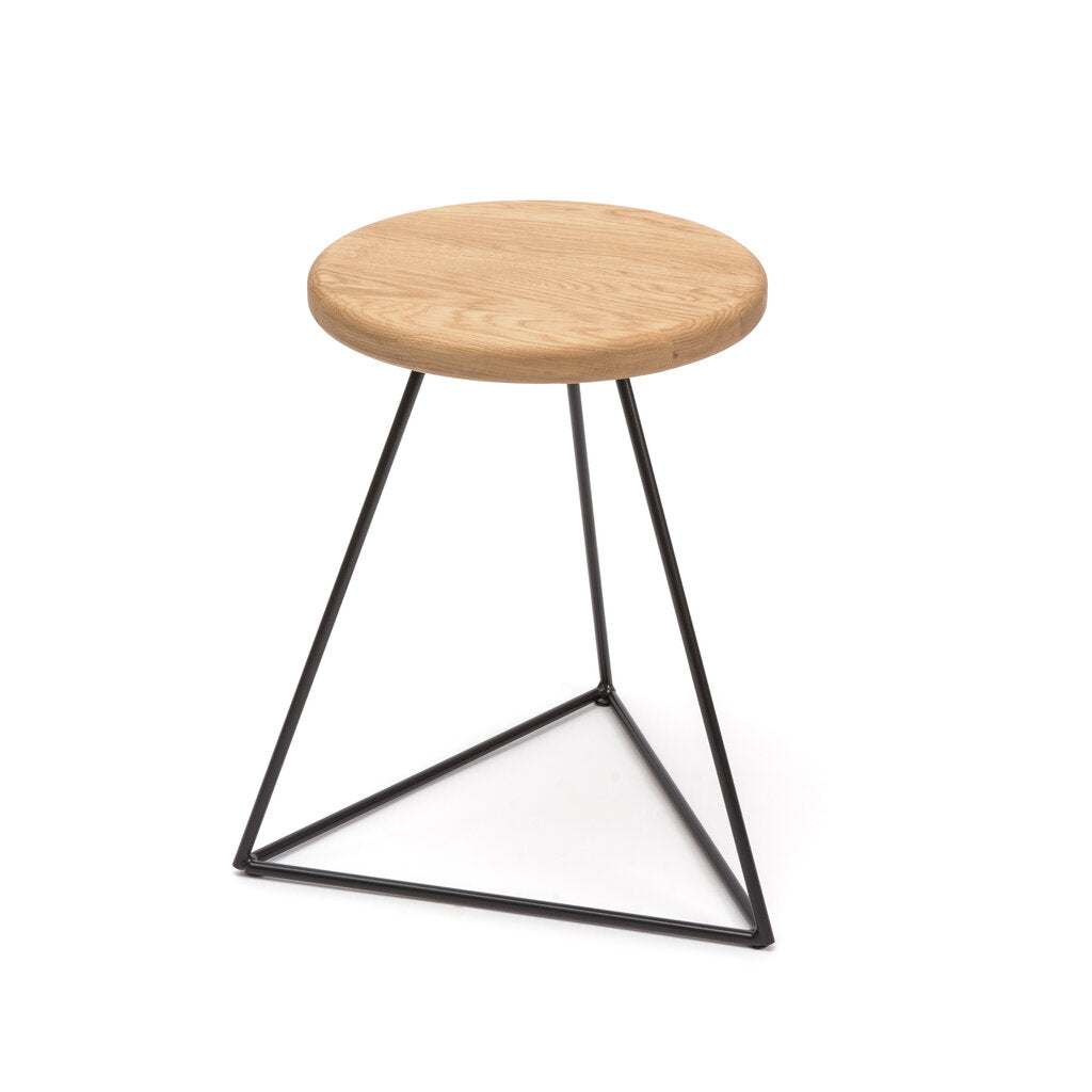Prism stool black frame