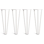 Hairpin desk legs white