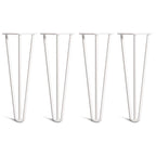 Hairpin desk legs white