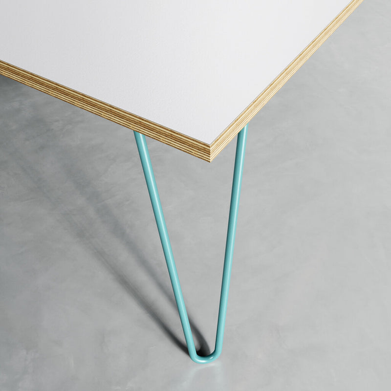Hairpin bench blue
