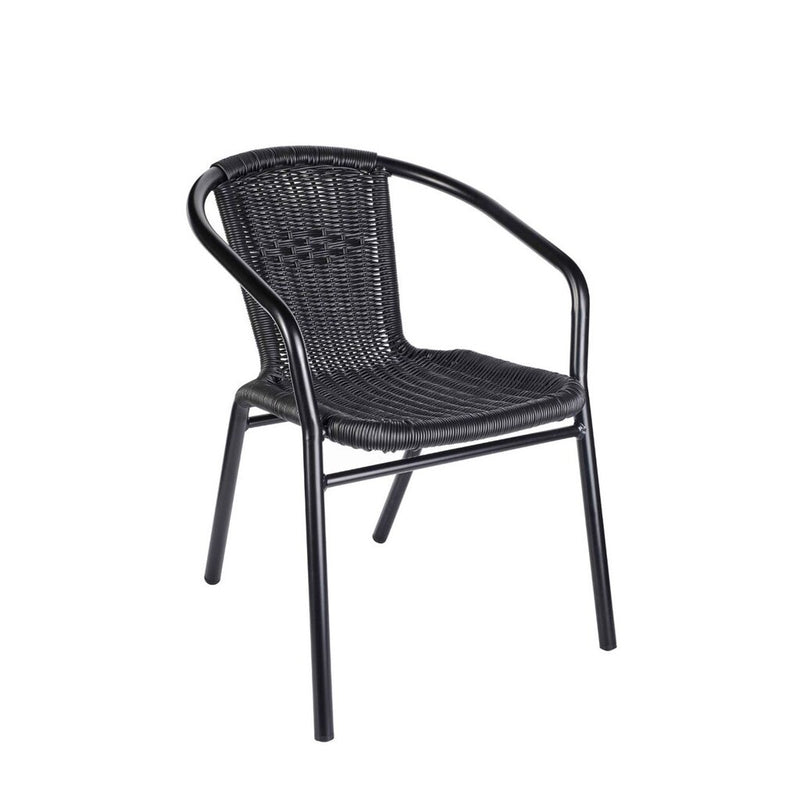 Wicker armchair