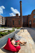 Oxford Beanbag MOSA on patio